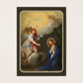 Katholische Verkündung des Gebets "Mary Memorare"