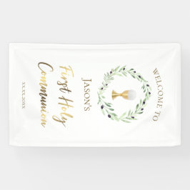 Katholischer erster Olivenhain der Heiligen Kommun Banner
