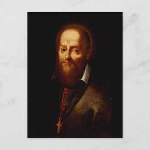 Katholischer Heiliger Franz von Sales Postkarte