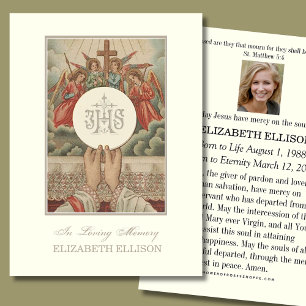 Katholischer Jesus Eucharist Angel Beerdigung Gebe