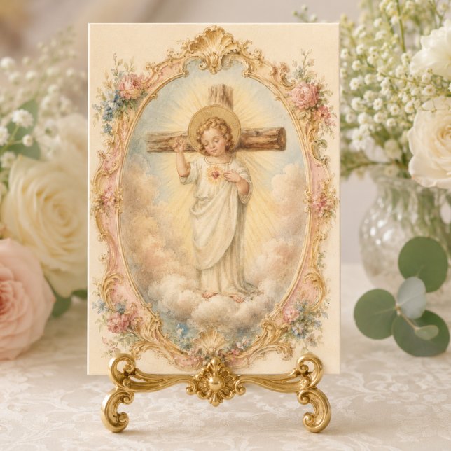 Katholischer Jesusknabe Religiöser Dank Dankeskarte (Von Creator hochgeladen)