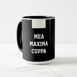 Katholischer Priester Black Clergy Collar Religiös Tasse