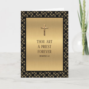 Katholischer Priesterjubiläum Weihe Kreuz Ca Karte