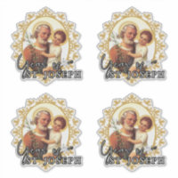 Katholischer St. Joseph mit Kind Jesus Religiös