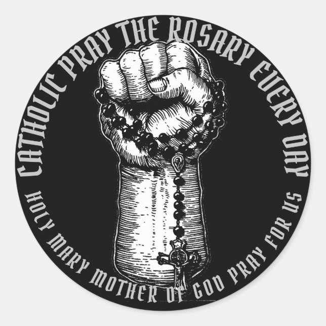 Katholischer Sticker (Vorderseite)