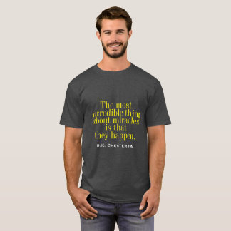 Katholischer Zitat Grafischer T - Shirt