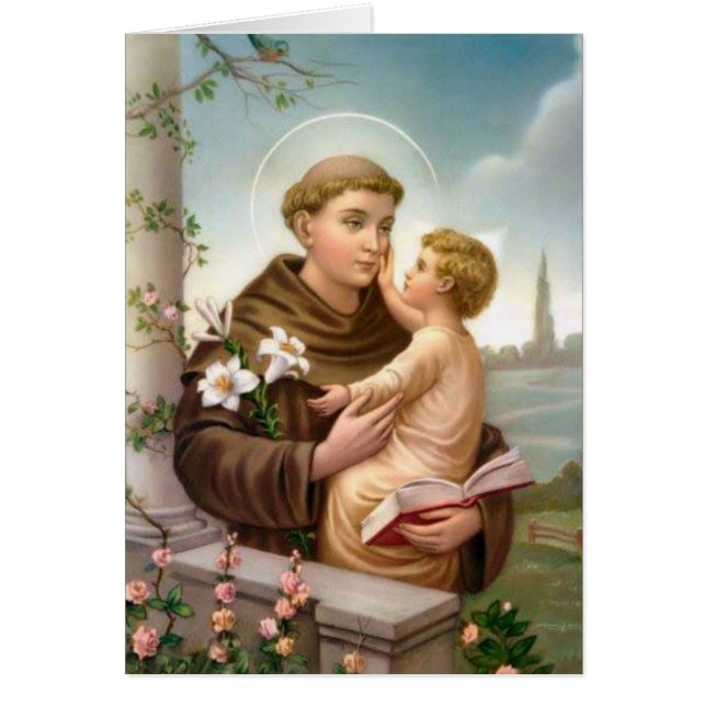 Katholisches Beileid St Anthony Jesus dankt Ihnen (Vorne)