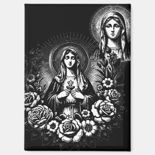 Katholisches christliches Geschenk zum Glauben an  Magnet