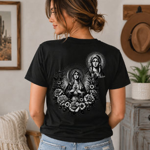 Katholisches christliches Geschenk zum Glauben an Tri-Blend Shirt