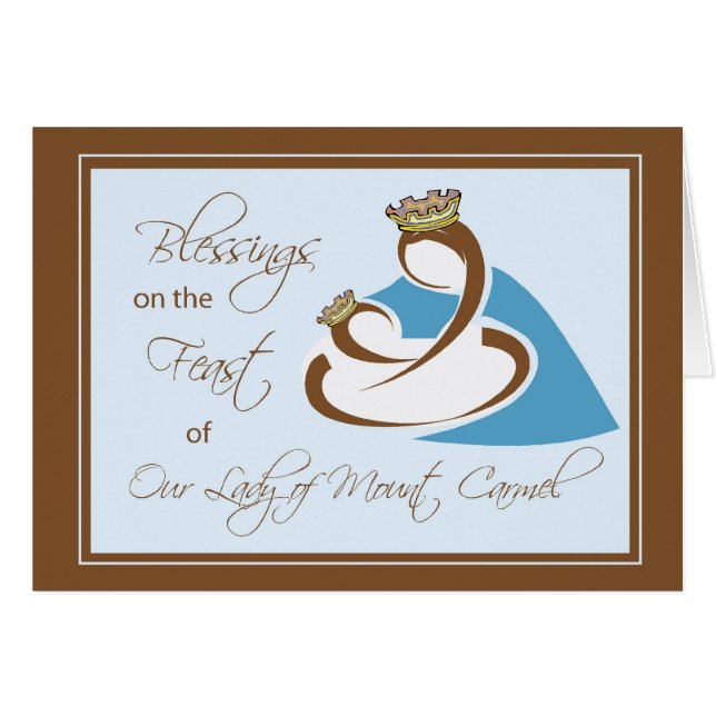Katholisches Fest des Monte Carmel (Vorderseite (Horizontal))
