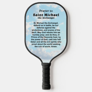 Katholisches Gebet für Schutz und Mut Pickleball Schläger
