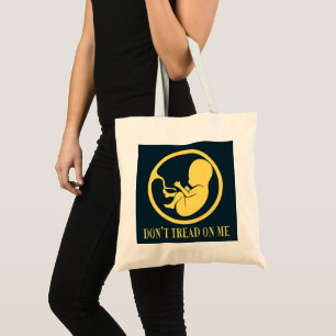Katholisches Pro-Life-Tasche – Tritt nicht auf mic Tragetasche