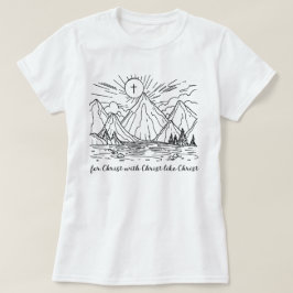 katholisches Shirt für Christus mit Christus wie C