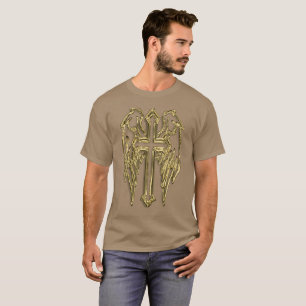 Katholischgoldquerweiß T-Shirt
