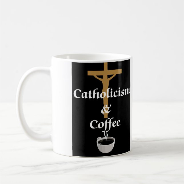 Katholizismus und Kaffee Kaffeetasse (Links)