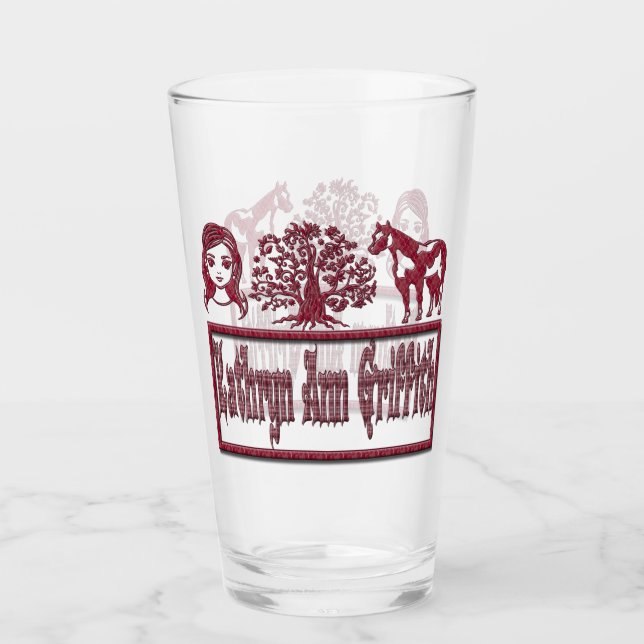 Kathryn Ann Griffith Triple Icon Glas (Vorderseite)