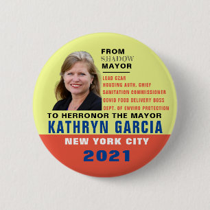 Kathryn Garcia für NYC Mayor 2021 Button