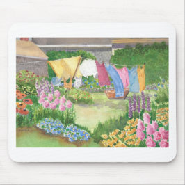 Kathy's Wäsche auf der Monhegan Island Maine Mouse Mousepad