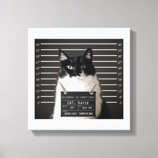 Katie is...ACCUSED Tasse Shoot on Leinwand