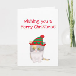 Katie kitten vous souhaite une joyeuse carte de No