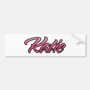 Katie verblasst pink Aufkleber Sticker Autoaufkleber