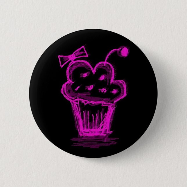 Katieboy Knopf-Kuchenrosa Button (Vorderseite)