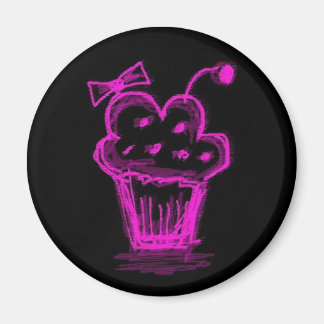 Katieboy magnet cupcake rose