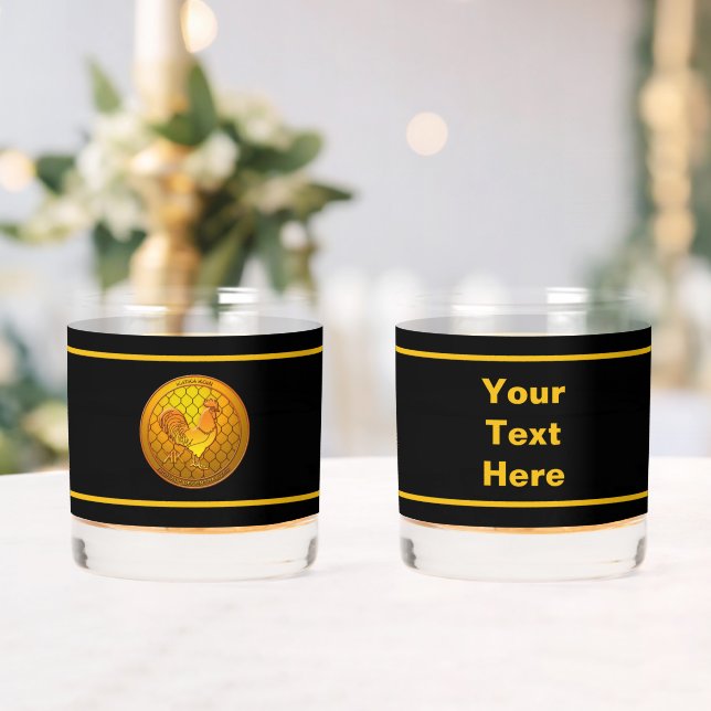 KatkaKoin Geflügel Kryptowährung ICO Whiskyglas (Insitu (Hochzeit))
