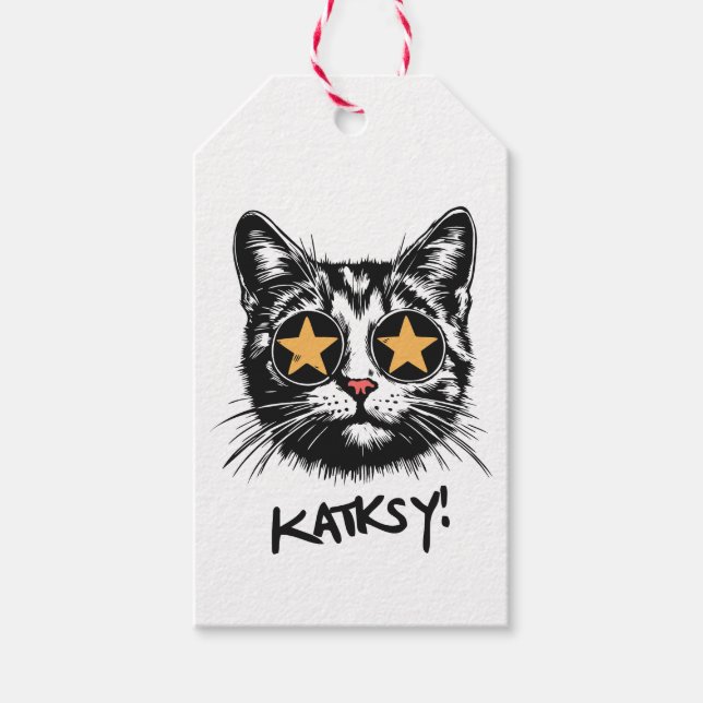 Katksy Geschenkanhänger (Vorderseite)