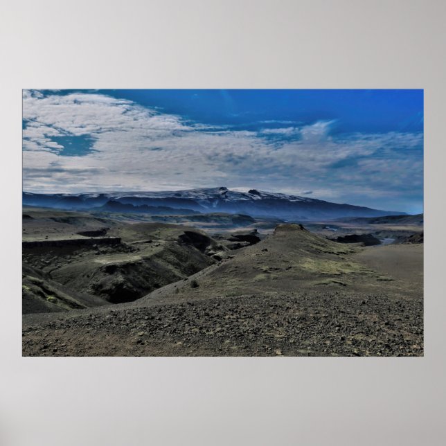 Katla Volcano Poster (Vorne)