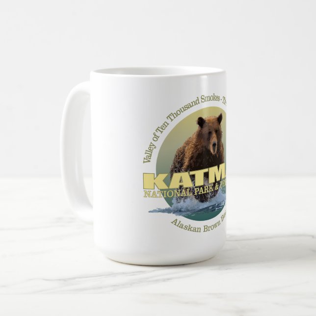 Katmai (Braunbär) WT Kaffeetasse (Vorderseite Links)