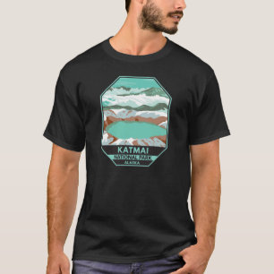 Katmai National Park Summit Krater Lake Alaska T-Shirt