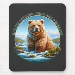 Katmai National Park und Preserve Mousepad