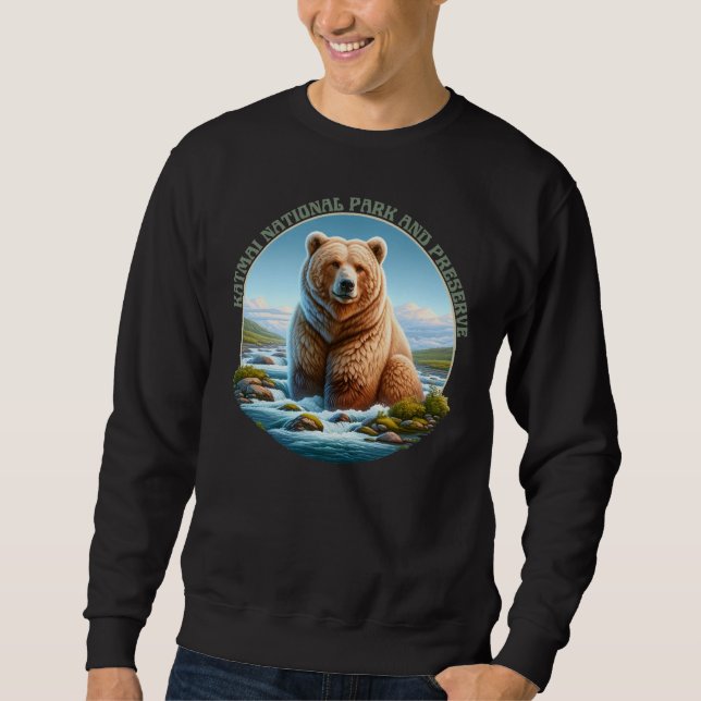 Katmai National Park und Preserve Sweatshirt (Vorderseite)