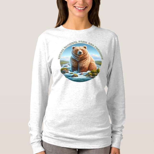 Katmai National Park und Preserve T-Shirt (Vorderseite)