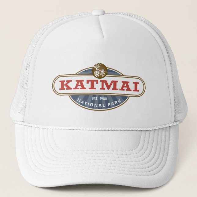 Katmai Nationalpark, Alaska Truckerkappe (Vorderseite)