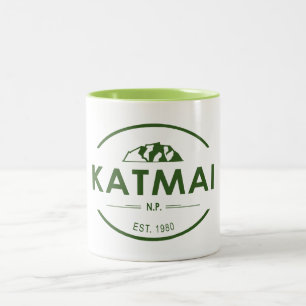 Katmai Nationalpark Zweifarbige Tasse