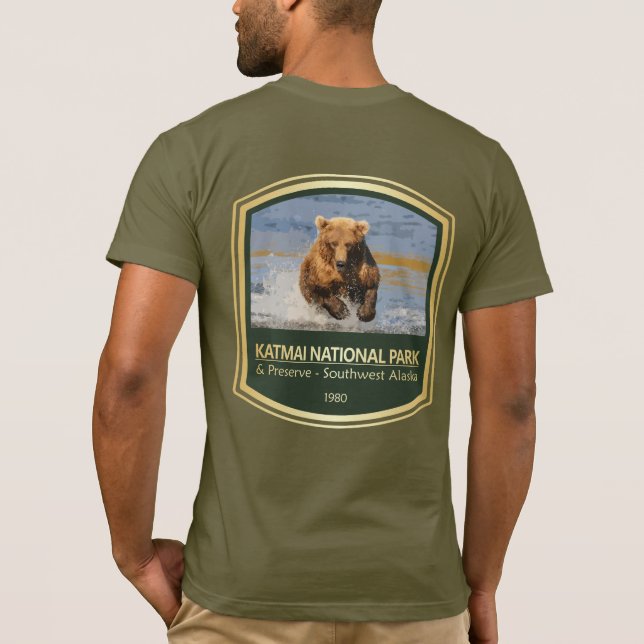 Katmai NP (PF1) T-Shirt (Rückseite)