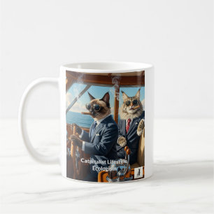 Katpitalistischer Ökologie: Weil Öko-freundliche Y Kaffeetasse