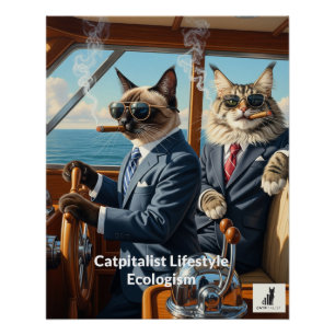 Katpitalistischer Ökologie: Weil Öko-freundliche Y Poster