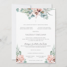 Katrina Invitación de Boda Catolica Einladung