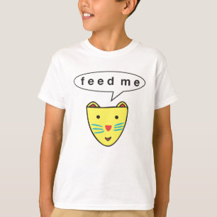 Kats "füttern mir" Kinder T-Shirt