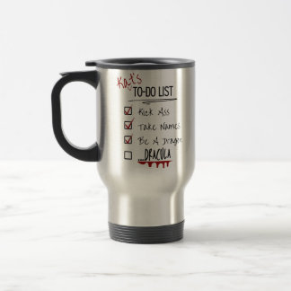 Kat's To-Do-List-Tasse Reisebecher