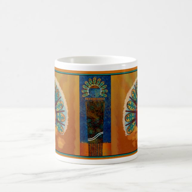 Katsina-Maske Kaffeetasse (Mittel)