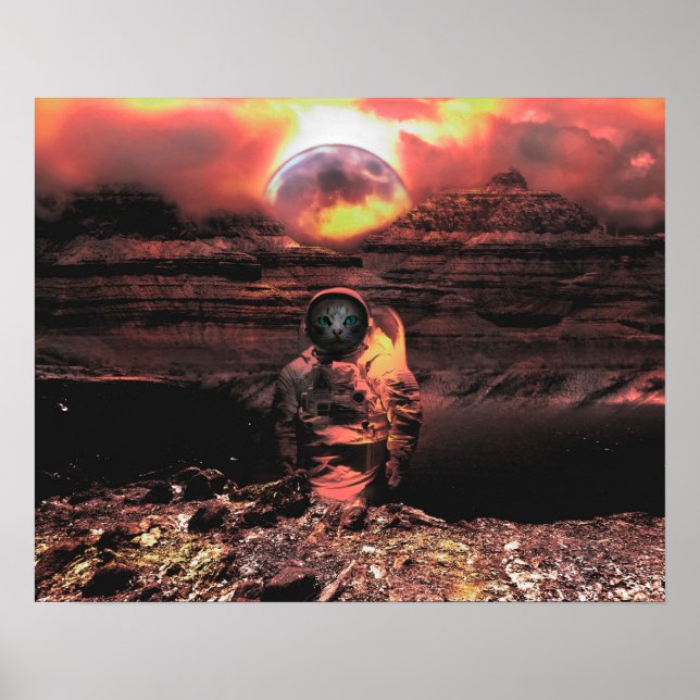 Katstronaut Poster (Vorne)