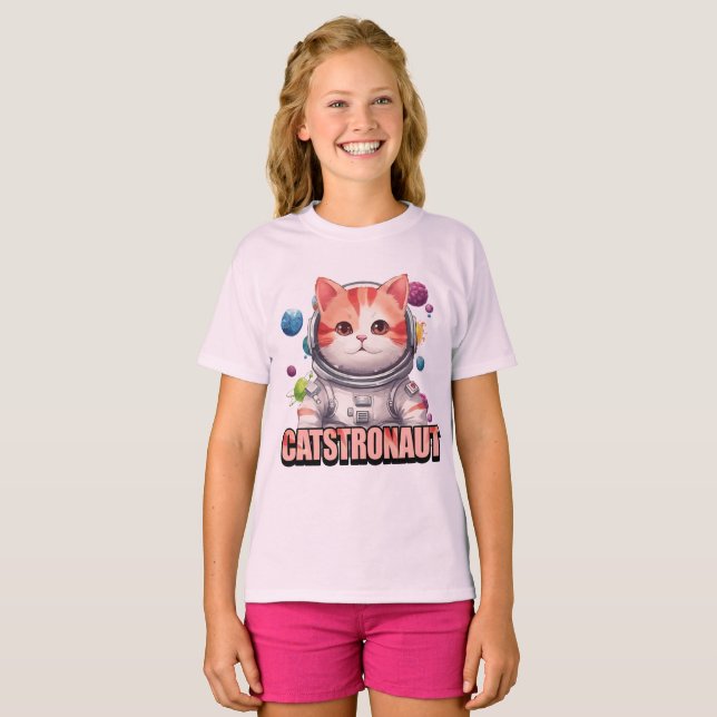 Katstronaut T-Shirt (Vorne ganz)
