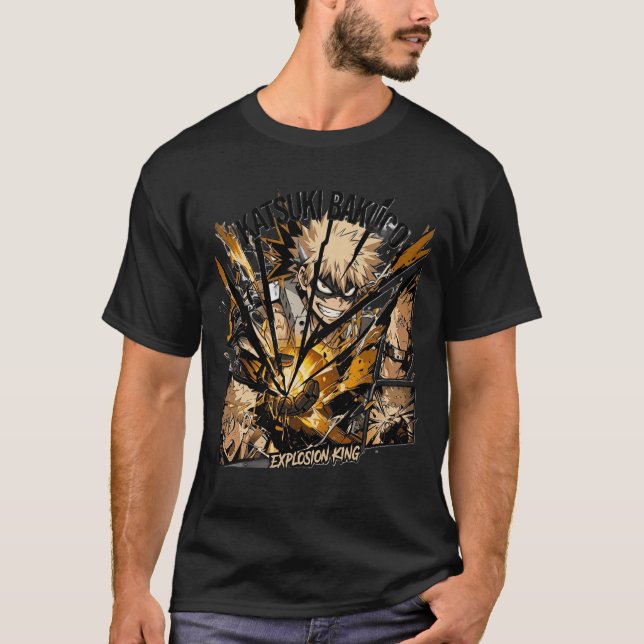 Katsuki Bakugo Explosive T-Shirt (Vorderseite)