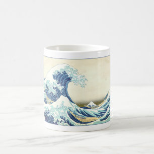 Katsushika große Welle weg von Kanagawa Kaffeetasse