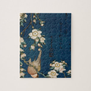 Katsushika Hokusai 葛飾北斎 Goldfinch und Kirs