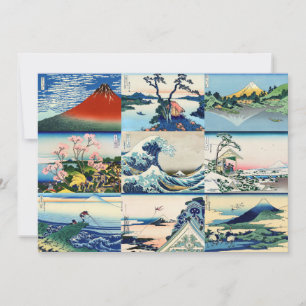 Katsushika Hokusai - 36 Ansichten des Mt. Fuji Aus Einladung
